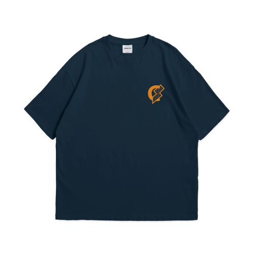T-Shirt Oversize Stairway Navy