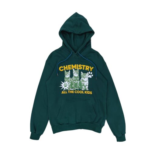 Pullover Hoodie The Kittens Green