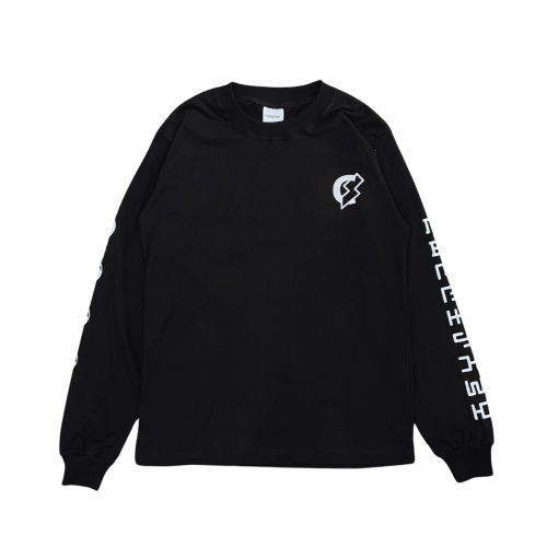Long-Sleeve T-Shirt Spacer Black