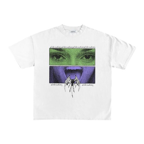 T-Shirt Crop Boxy Collen White